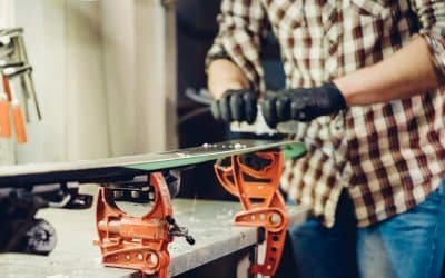 Pflege der Skiausrüstung