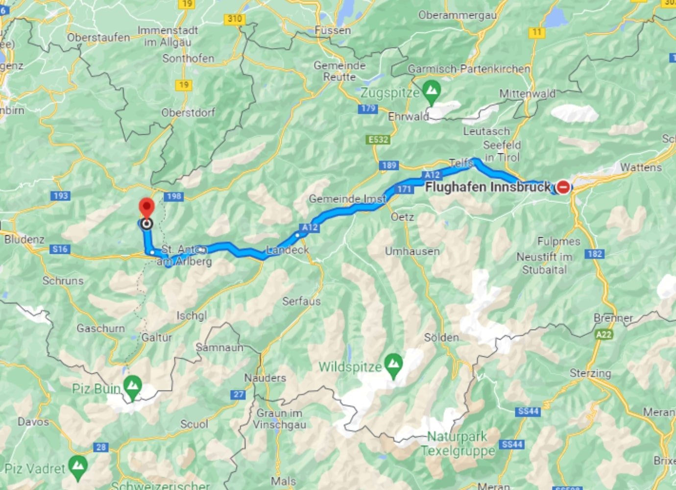 flughafen skiarlberg