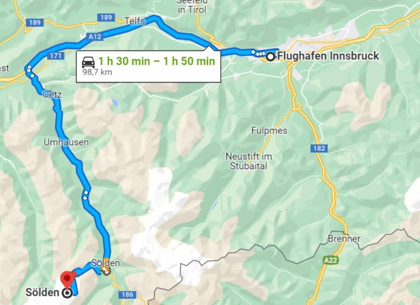 flughafen skigebiet sölden